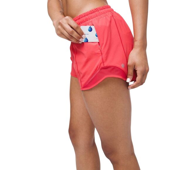 Lululemon Hotty Hot Short Low-Rise 4" *Heartthrob - Picture 7 of 9